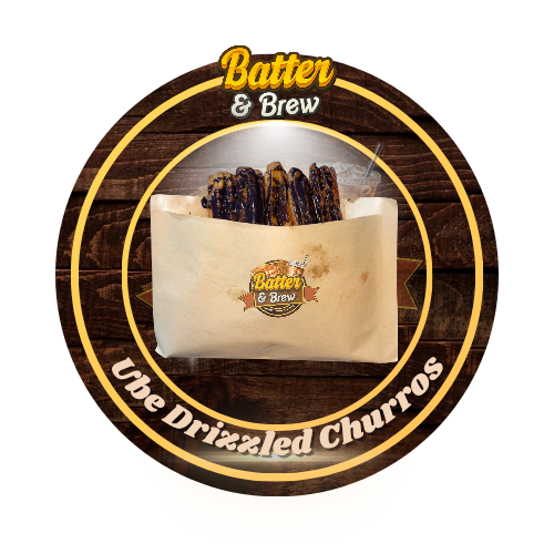 UBE DRIZZLED CHURROS